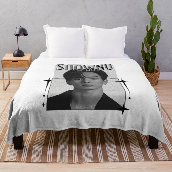 Item preview, Monsta Shownu Kpop Solo Artist Scrapbook Collage Cozy Y2K Vintage Design Korean Boy Group Portrait Art designed and sold by HELL0WBELLO.