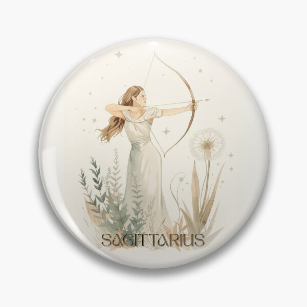 Item preview, Sagittarius – "Always Exploring" | Botanical Zodiac Sign designed and sold by YvkafromPoland.