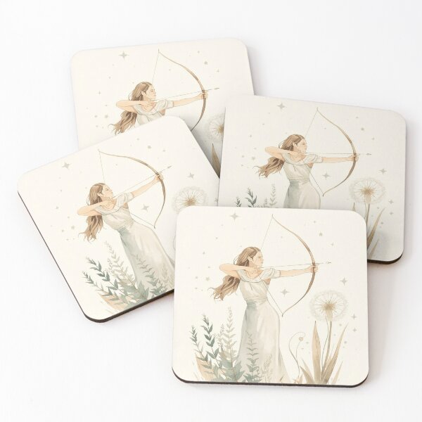 Item preview, Sagittarius – "Always Exploring" | Botanical Zodiac Sign designed and sold by YvkafromPoland.