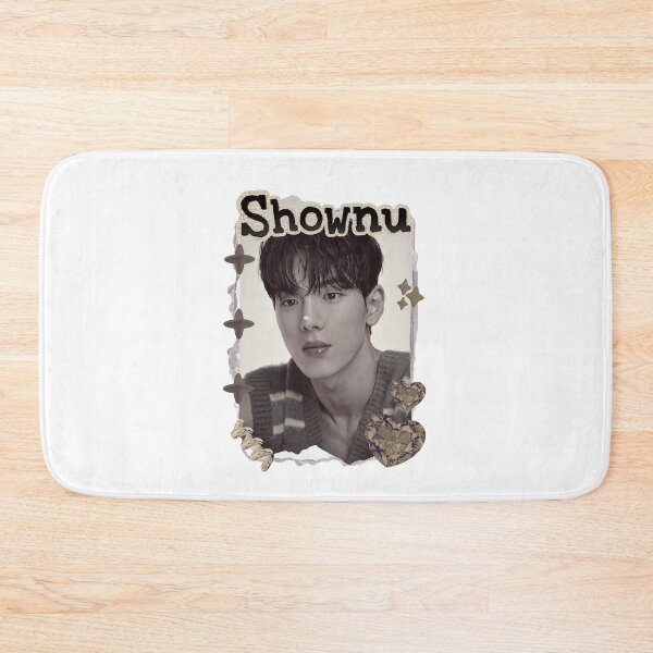 Item preview, Monsta Shownu Kpop Solo Artist Scrapbook Collage Cozy Y2K Vintage Design Korean Boy Group Portrait Art designed and sold by HELL0WBELLO.