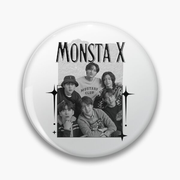 Item preview, Monsta Kpop Solo Artist Scrapbook Collage Cozy Y2K Vintage Design Korean Boy Group Portrait Art designed and sold by HELL0WBELLO.