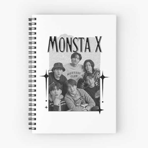 Item preview, Monsta Kpop Solo Artist Scrapbook Collage Cozy Y2K Vintage Design Korean Boy Group Portrait Art designed and sold by HELL0WBELLO.