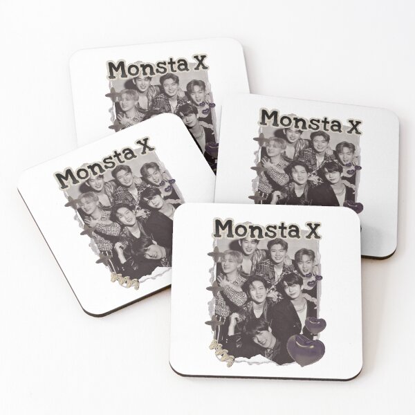 Item preview, Monsta Kpop Solo Artist Scrapbook Collage Cozy Y2K Vintage Design Korean Boy Group Portrait Art designed and sold by HELL0WBELLO.