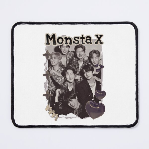 Item preview, Monsta Kpop Solo Artist Scrapbook Collage Cozy Y2K Vintage Design Korean Boy Group Portrait Art designed and sold by HELL0WBELLO.