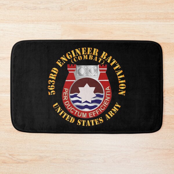 Item preview, Army  - 563rd Engineer Battalion - DUI - Combat - US Army X 300 designed and sold by Military Insignia Products.