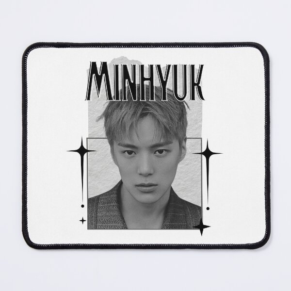 Item preview, Monsta Minhyuk Kpop Solo Artist Scrapbook Collage Cozy Y2K Vintage Design Korean Boy Group Portrait Art designed and sold by HELL0WBELLO.