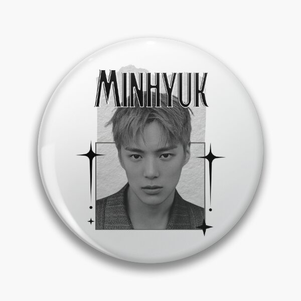 Item preview, Monsta Minhyuk Kpop Solo Artist Scrapbook Collage Cozy Y2K Vintage Design Korean Boy Group Portrait Art designed and sold by HELL0WBELLO.