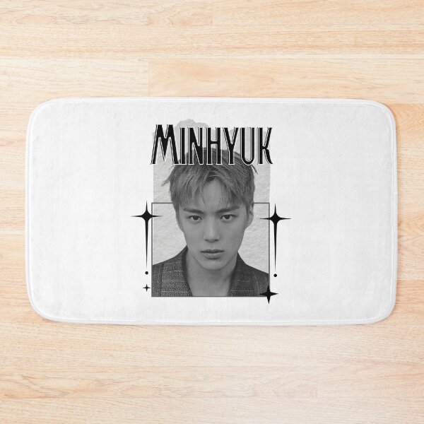 Item preview, Monsta Minhyuk Kpop Solo Artist Scrapbook Collage Cozy Y2K Vintage Design Korean Boy Group Portrait Art designed and sold by HELL0WBELLO.