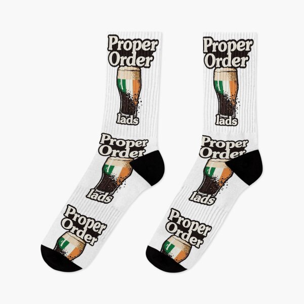 Item preview, Proper Order Lads Irish Pint Glitch | Irish Pub Banter designed and sold by CELTIC-DESIGNS.