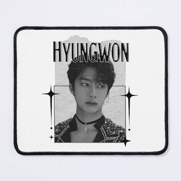 Item preview, Monsta Hyungwon Kpop Solo Artist Scrapbook Collage Cozy Y2K Vintage Design Korean Boy Group Portrait Art designed and sold by HELL0WBELLO.