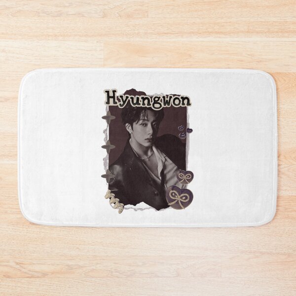 Item preview, Monsta Hyungwon Kpop Solo Artist Scrapbook Collage Cozy Y2K Vintage Design Korean Boy Group Portrait Art designed and sold by HELL0WBELLO.