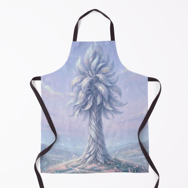 Artikelvorschau, Feather Tree Meadow – Dreamy Pastel Fantasy Landscape entworfen und verkauft von Herzbaumatelier.