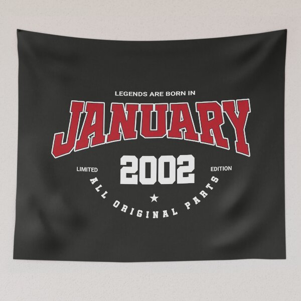 Item preview, January legends 2002 designed and sold by HB Shirts.