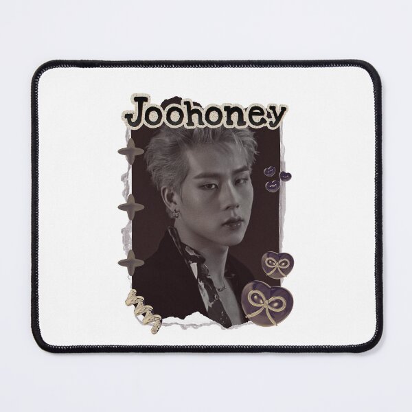 Item preview, Monsta Joohoney Kpop Solo Artist Scrapbook Collage Cozy Y2K Vintage Design Korean Boy Group Portrait Art designed and sold by HELL0WBELLO.