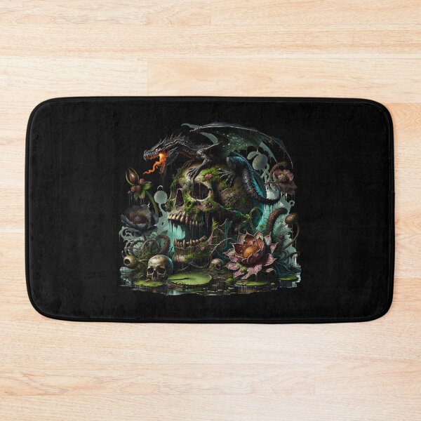 Item preview, Creepy Skull Illustration – Spooky Horror Graphic for Apparel designed and sold by artedigital99.