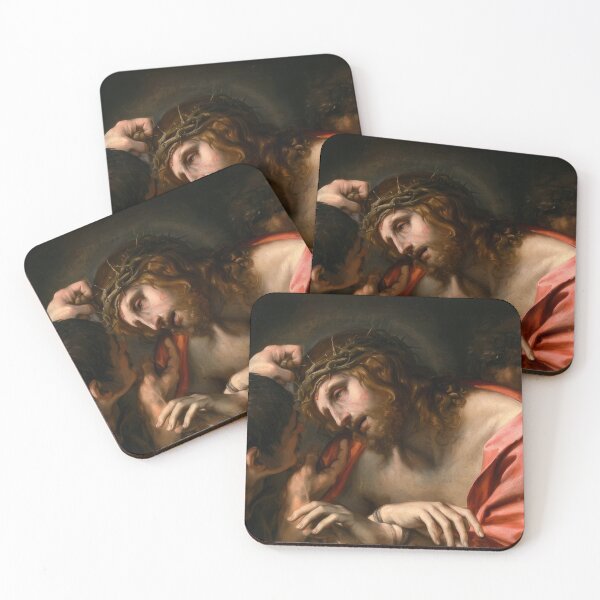 Item preview, Mocking of Christ Annibale Carracci Baroque Religious Painting designed and sold by TheSoulOfArt.