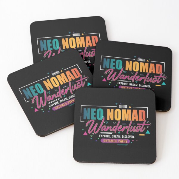 Item preview, Neo Nomad – Wanderlust & Untamed Paths Design designed and sold by Dogandesighn.