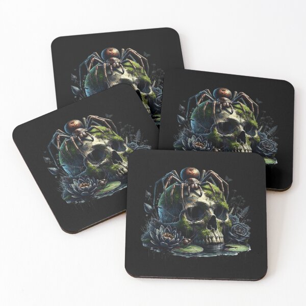 Item preview, Scary Skull Face – Gothic Horror Graphic for Apparel designed and sold by artedigital99.
