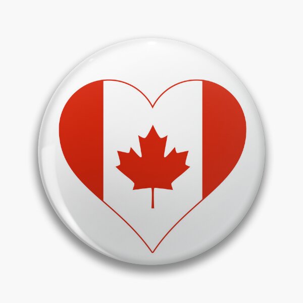 Item preview, Love Canada heart Canda flag designed and sold by mizam.