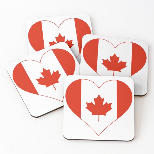 Item preview, Love Canada heart Canda flag designed and sold by mizam.