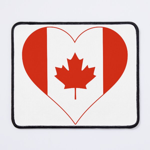 Item preview, Love Canada heart Canda flag designed and sold by mizam.