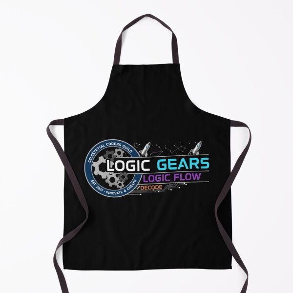 Item preview, Logic Gears – Celestial Coders Guild Emblem designed and sold by Dogandesighn.