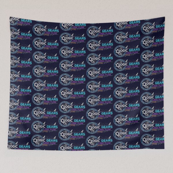 Item preview, Logic Gears – Celestial Coders Guild Emblem designed and sold by Dogandesighn.