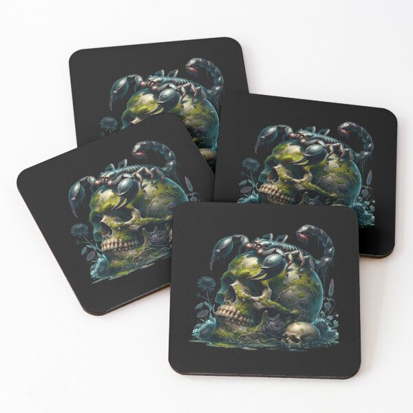 Item preview, Creepy Skull Aesthetic – Dark Horror Artwork for Shirts designed and sold by artedigital99.