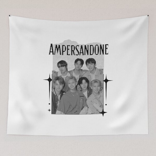 Item preview, Ampersand0ne Rising K-Pop Boy Group Portrait Korean pop idols designed and sold by HELL0WBELLO.