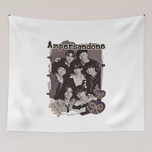 Item preview, Ampersand0ne Rising K-Pop Boy Group Portrait Korean pop idols designed and sold by HELL0WBELLO.