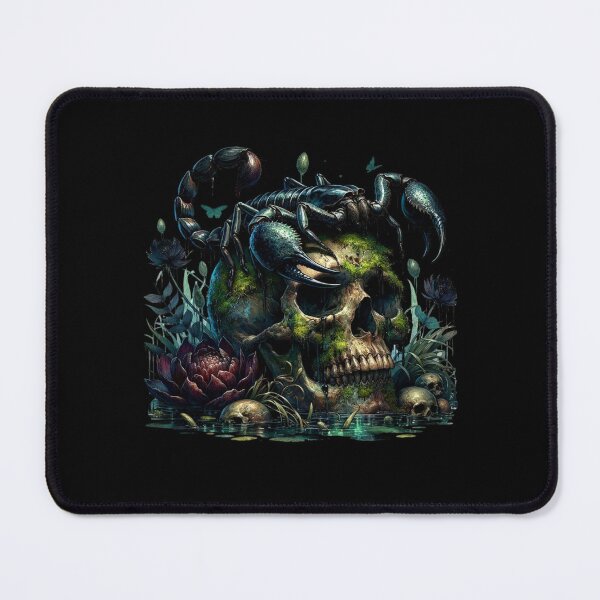 Item preview, Nightmare Skull Face – Spooky Creepy Skull Design designed and sold by artedigital99.