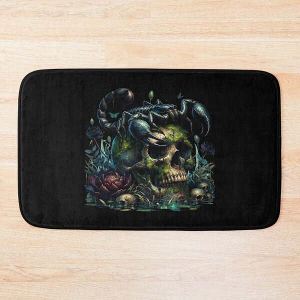 Item preview, Nightmare Skull Face – Spooky Creepy Skull Design designed and sold by artedigital99.