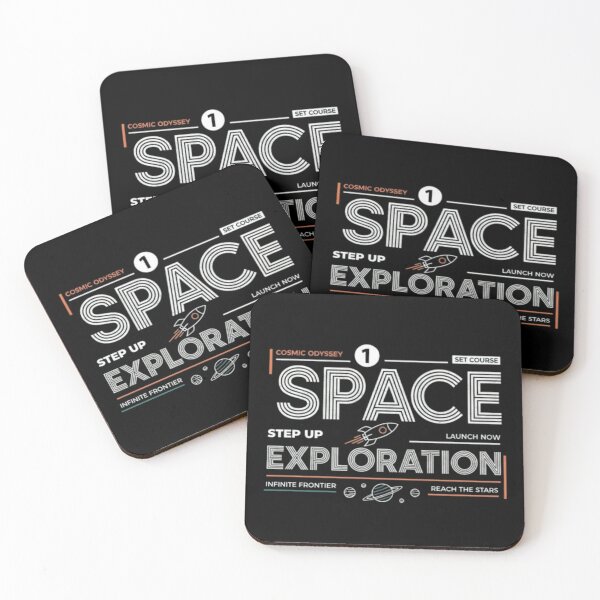 Item preview, Step Up Exploration – Cosmic Space Motivation Design designed and sold by Dogandesighn.