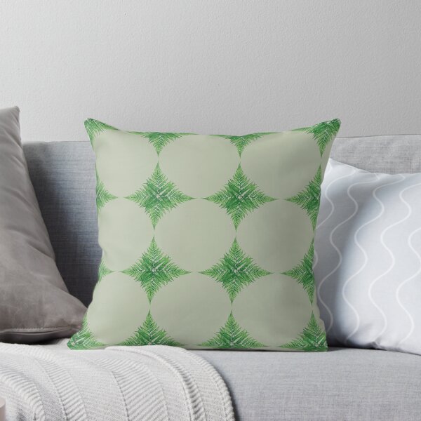 Item preview, Symmetrical Green Fern Leaf Pattern designed and sold by Arturo Daniel Garcia Palomo.