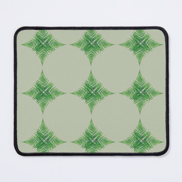 Item preview, Symmetrical Green Fern Leaf Pattern designed and sold by Arturo Daniel Garcia Palomo.
