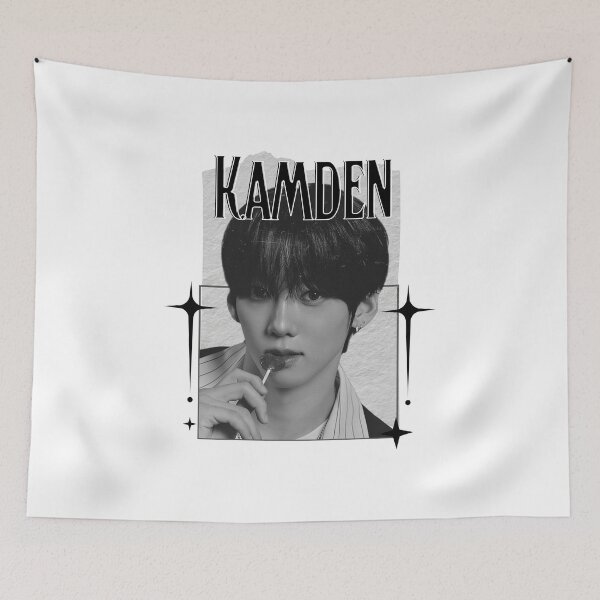 Item preview, Ampersand0ne Kamden Rising K-Pop Boy Group Portrait Korean pop idols designed and sold by HELL0WBELLO.