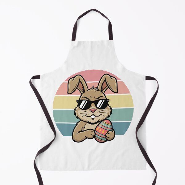 Item preview, Retro Cool Bunny Easter Egg designed and sold by UniTeeCo.