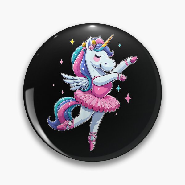 Item preview, Cute Ballerina Unicorn Ballet Dance Girl designed and sold by Goleon12.