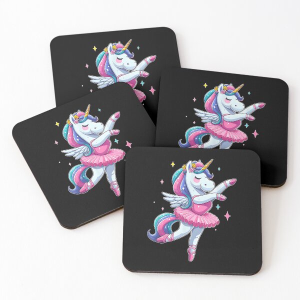 Item preview, Cute Ballerina Unicorn Ballet Dance Girl designed and sold by Goleon12.
