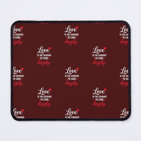 Item preview, Love is the Courage to Care designed and sold by Nuruddeen Art Store.