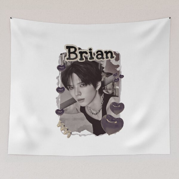 Item preview, Ampersand0ne Brian Rising K-Pop Boy Group Portrait Korean pop idols designed and sold by HELL0WBELLO.