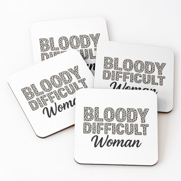 Item preview, Bloody Difficult Woman designed and sold by Aminesnip.