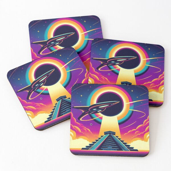 Item preview, Cosmic Portal – Pyramid & Spaceship Fusion Design designed and sold by Dogandesighn.