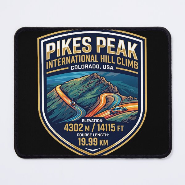 Item preview, Pikes Peak Motorsport Adventure Artwork designed and sold by enzoade.