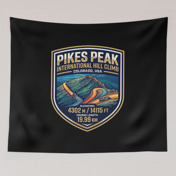 Item preview, Pikes Peak Motorsport Adventure Artwork designed and sold by enzoade.