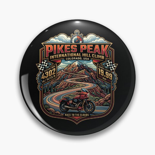 Item preview, Colorado Pikes Peak Racing Spirit Design designed and sold by enzoade.