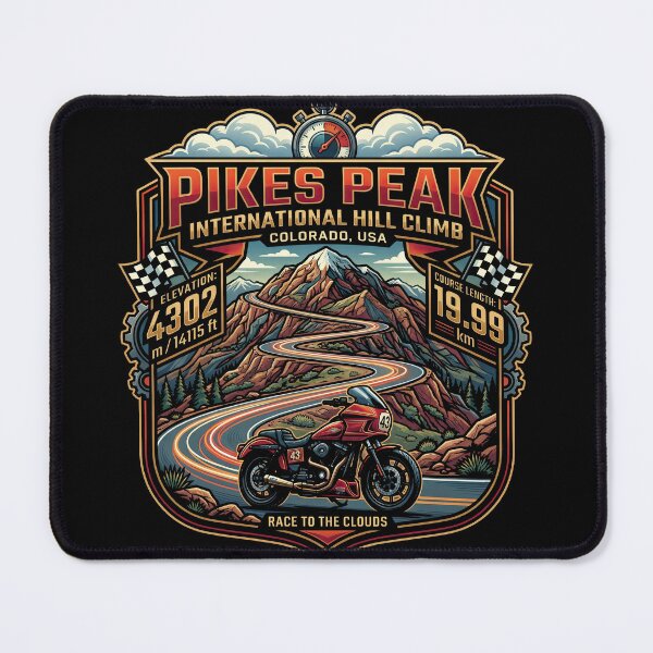 Item preview, Colorado Pikes Peak Racing Spirit Design designed and sold by enzoade.