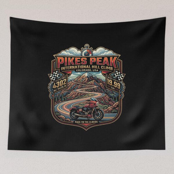Item preview, Colorado Pikes Peak Racing Spirit Design designed and sold by enzoade.