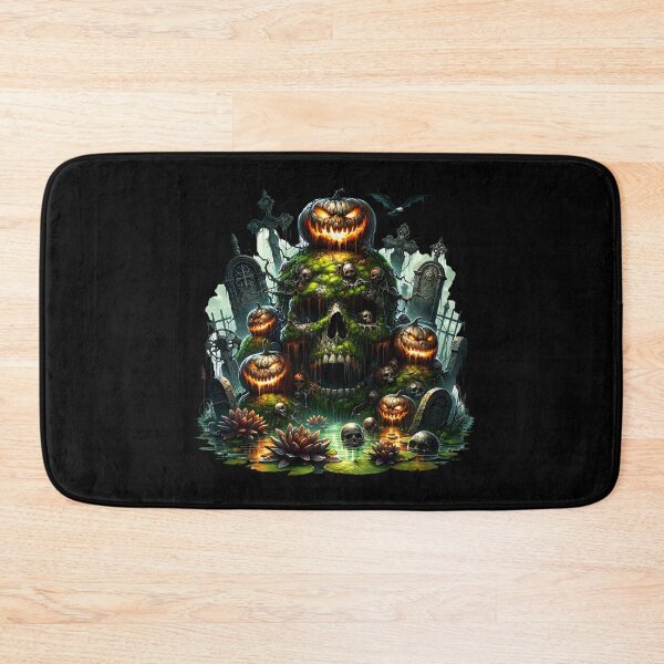 Item preview, Creepy Skull Horror Art – Dark Gothic Skull Illustration designed and sold by artedigital99.