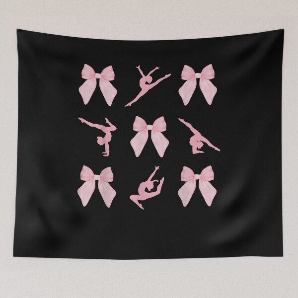 Item preview, Dance Coquette Pink Bow Ballet Dancer Ballerina Girls Women designed and sold by Goleon12.